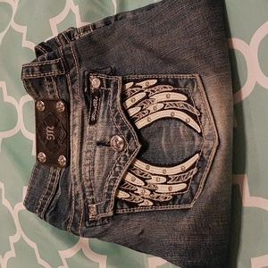 Miss Me signature bermudas